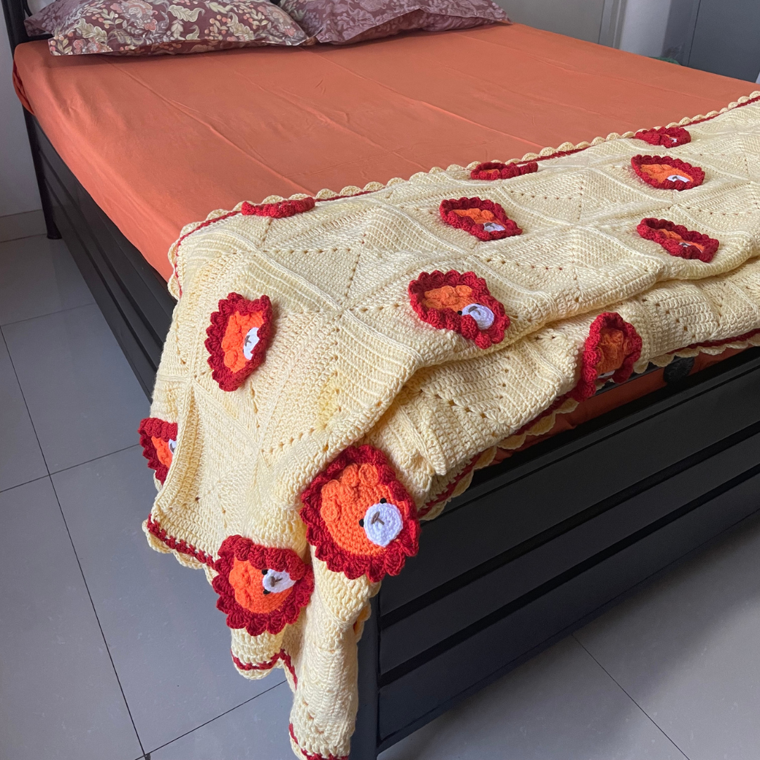 Blanket: Animal Theme Bed Size (Made to Order ONLY)