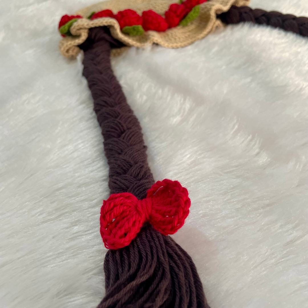 Baby: Braids & Roses Hat