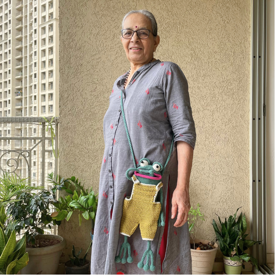 Sling Bag: Quirky Frog