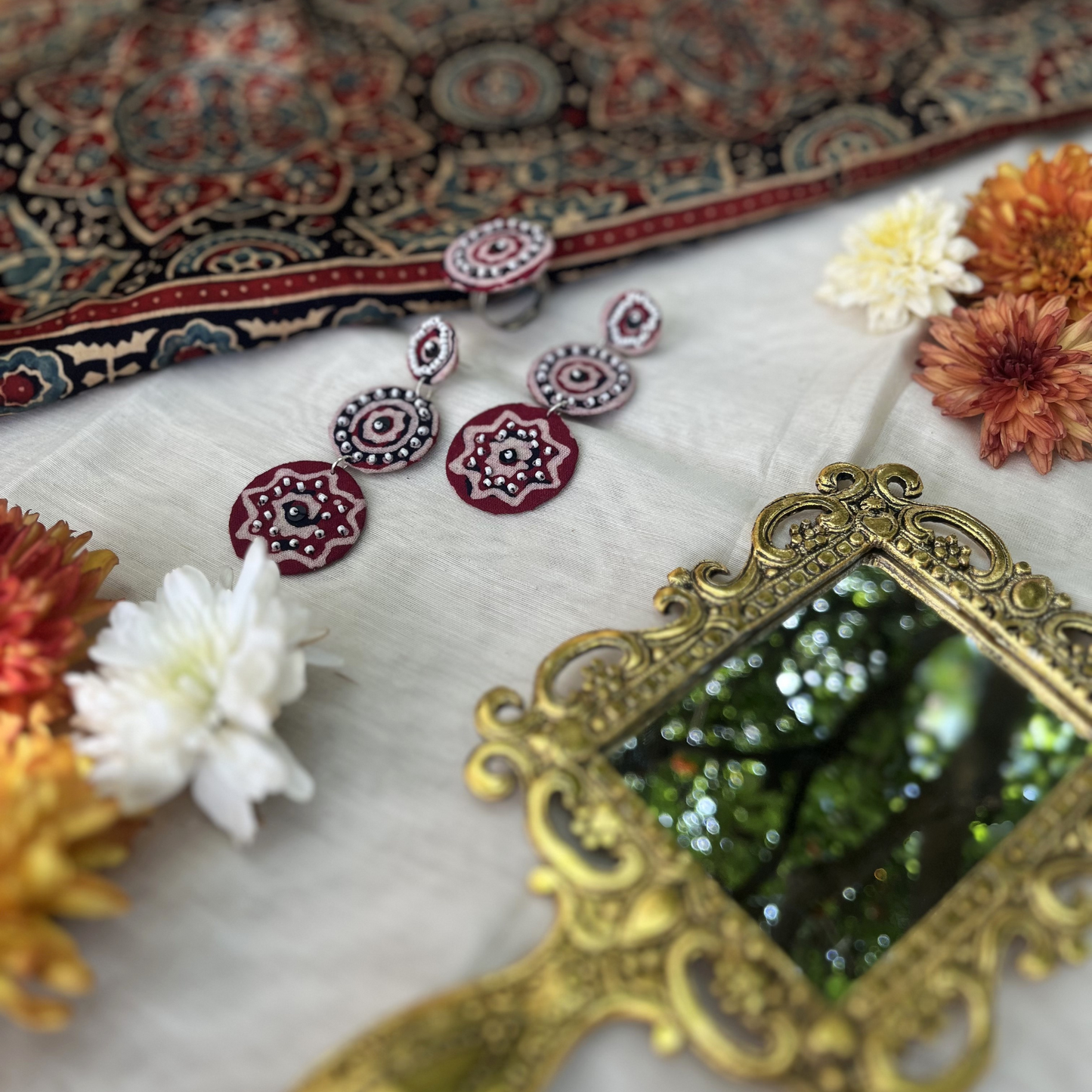 Marg: Ajrakh Jhumka