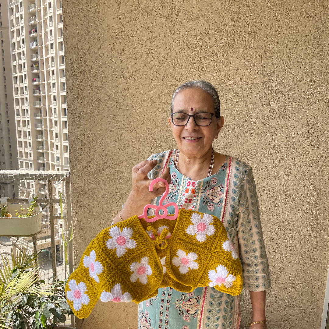 Baby: Floral Shrug