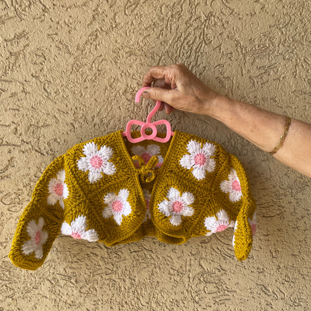 Baby: Floral Shrug