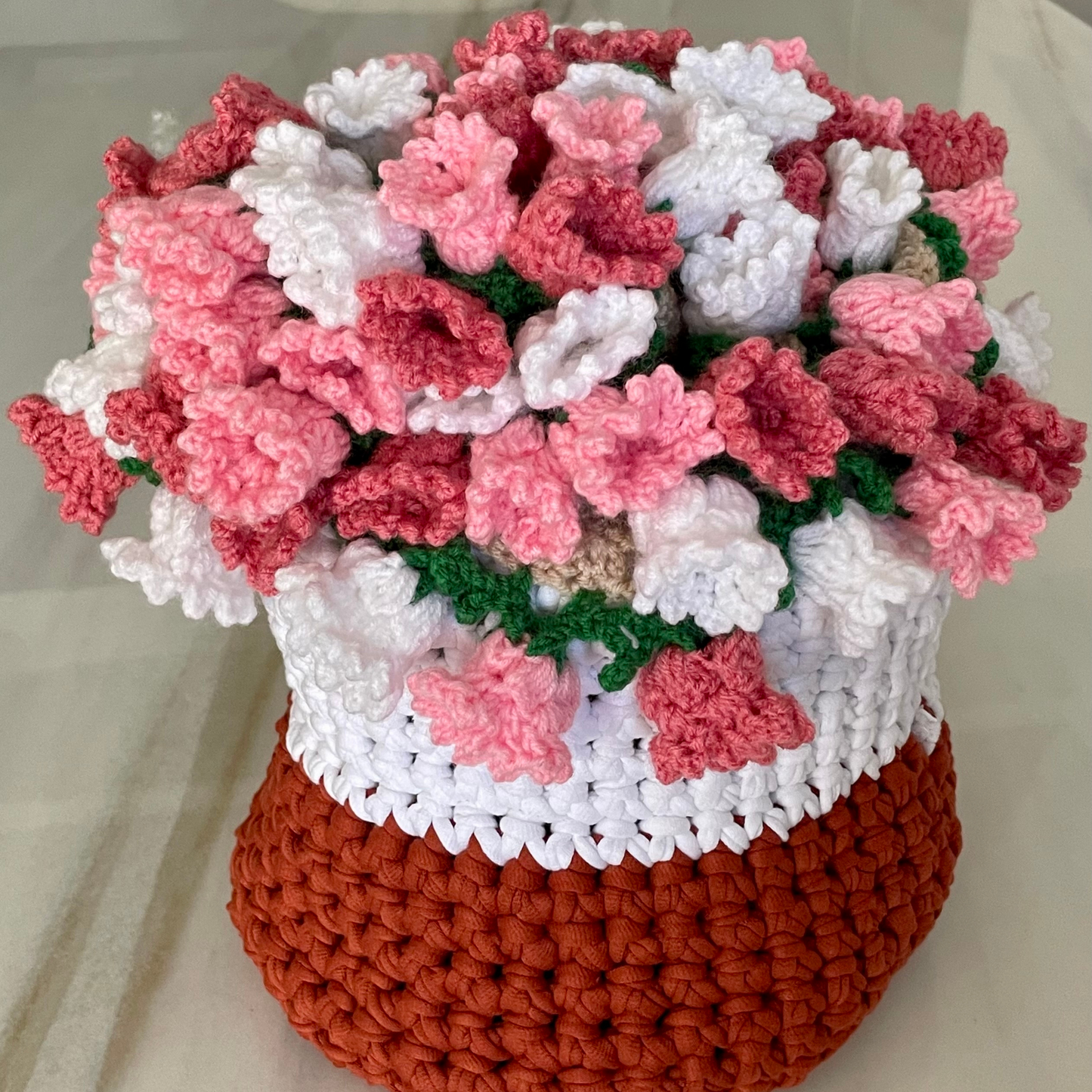 Blush Meadow Throw Blanket