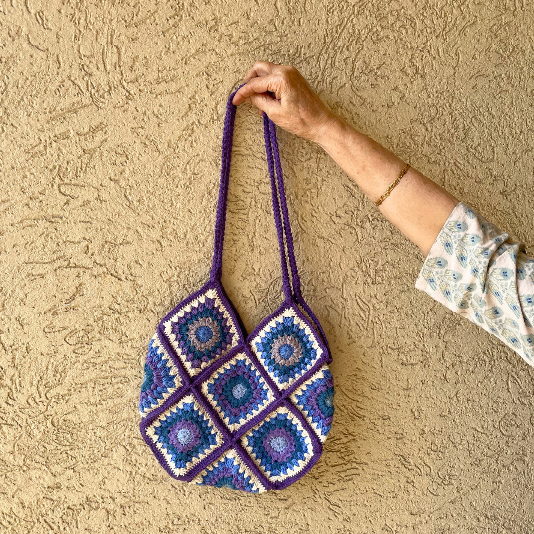 Bag : Purple Mosiac