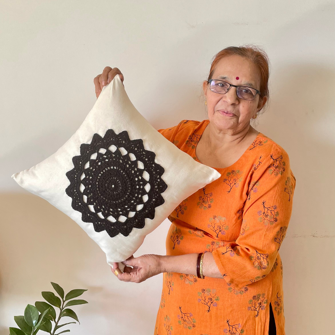 Cushion Cover : Mandala (Made to Order)