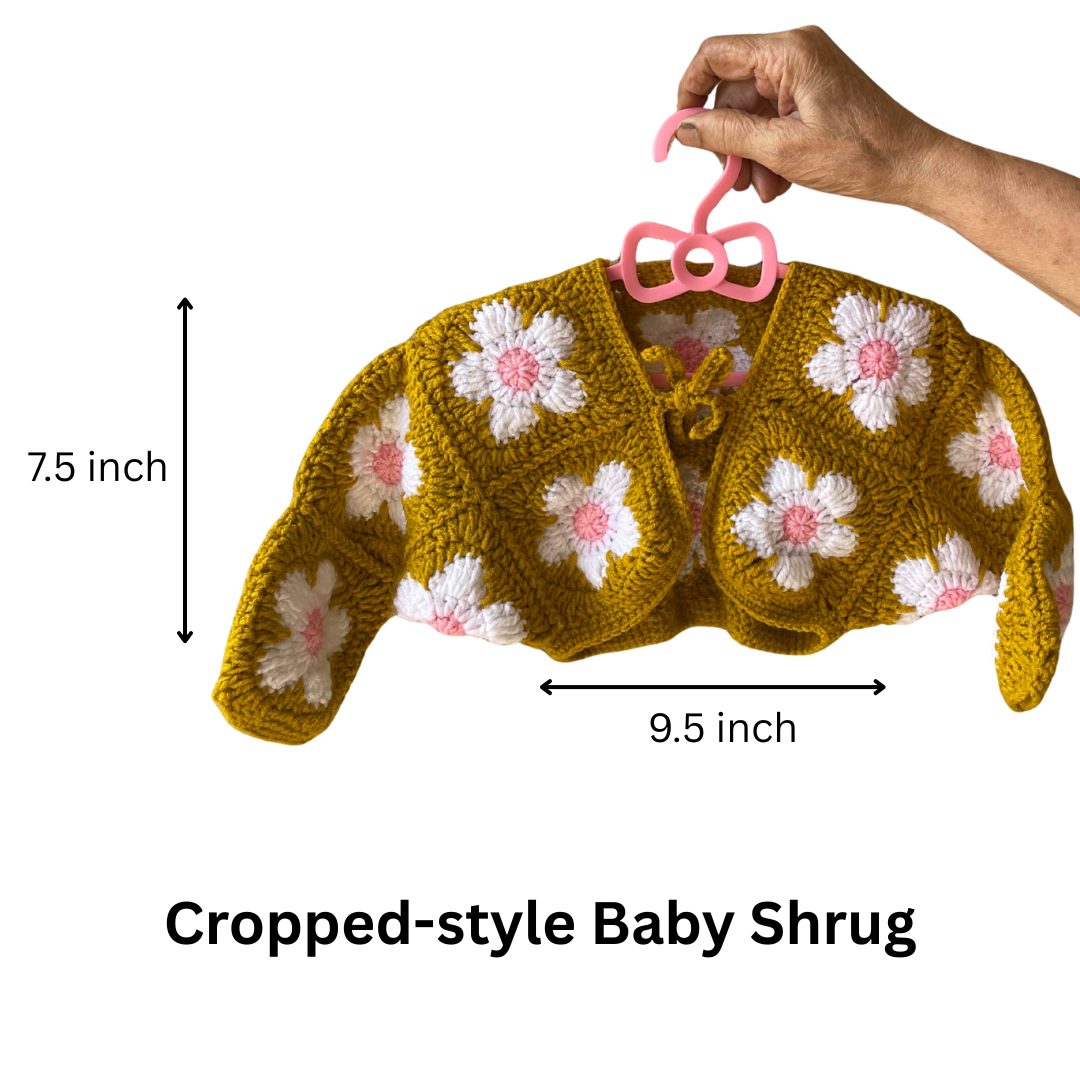 Baby: Floral Shrug