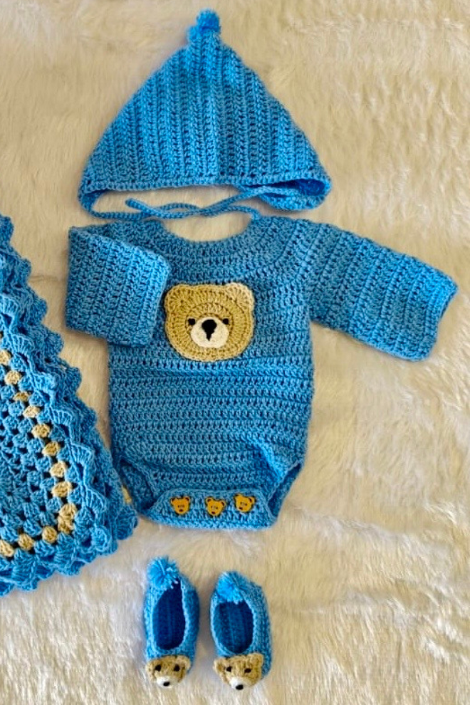 Baby: Teddy set (New Born)
