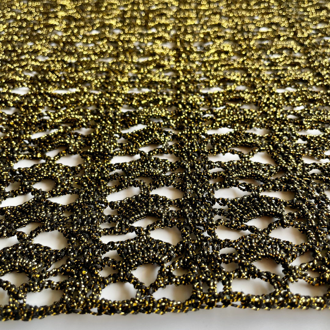 Dining Mat : Black Gold ( Made to Order)