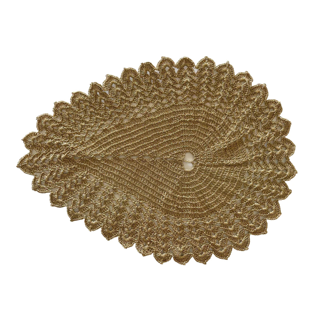 Dining Mat : Golden Drop - Set of 2