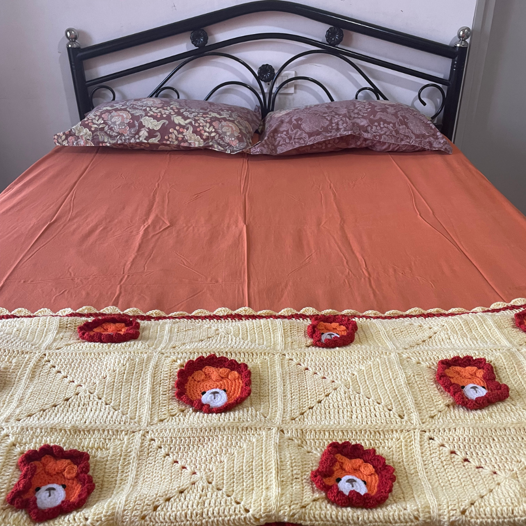 Blanket: Animal Theme Bed Size (Made to Order ONLY)