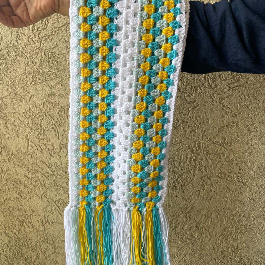Winter: Granny Charm Muffler