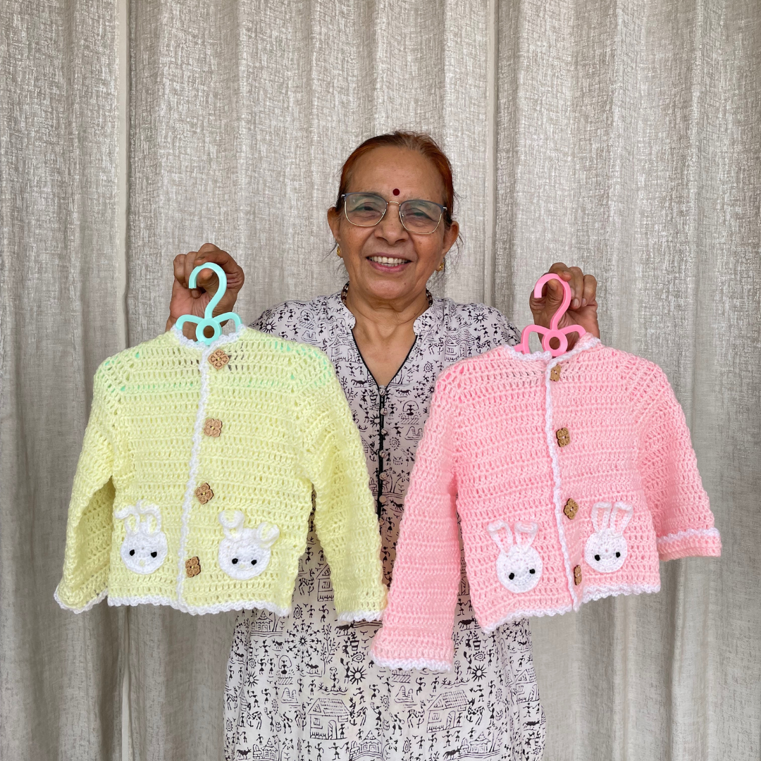 Baby: Bunny Hoodie set