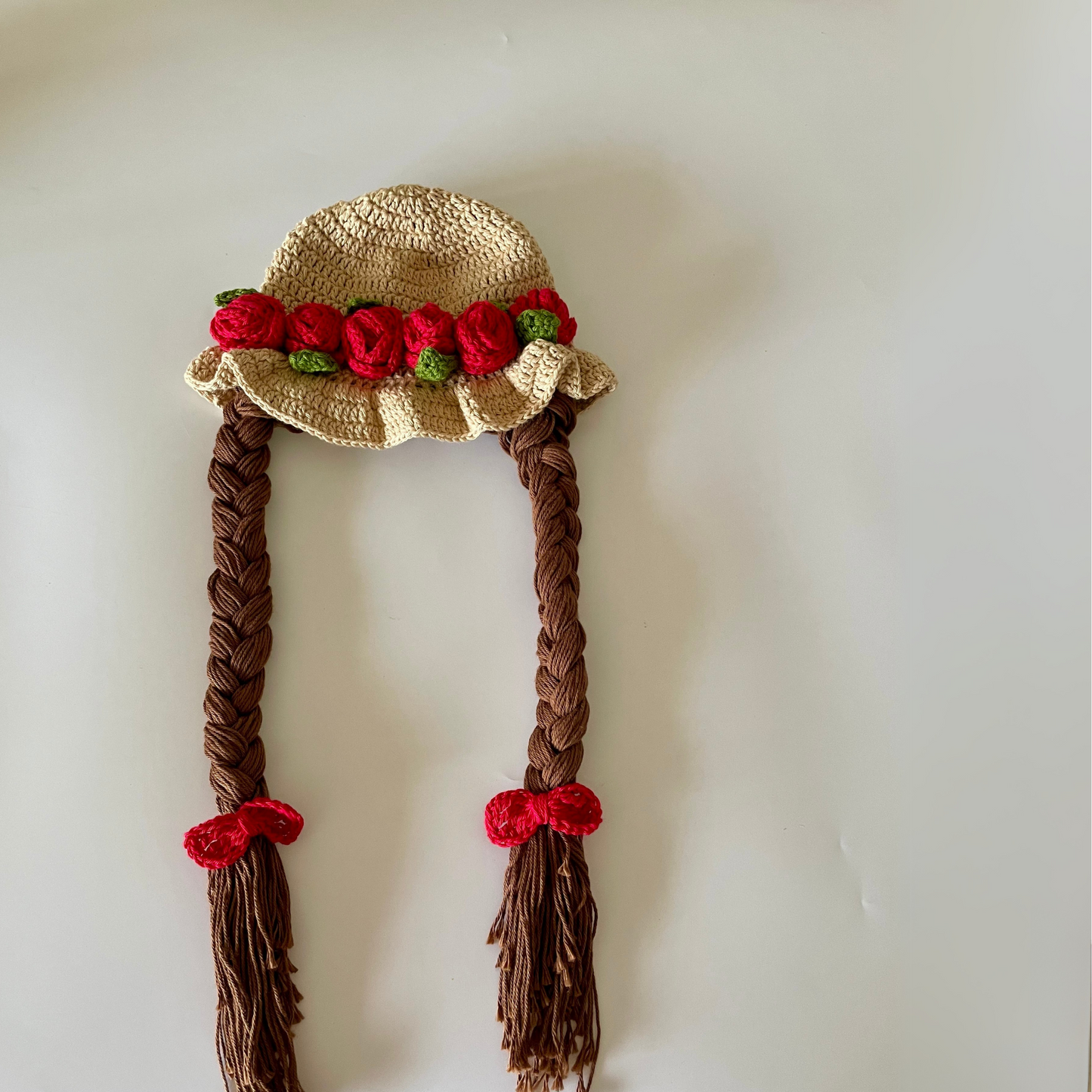 Baby:  Braids & Roses Hat