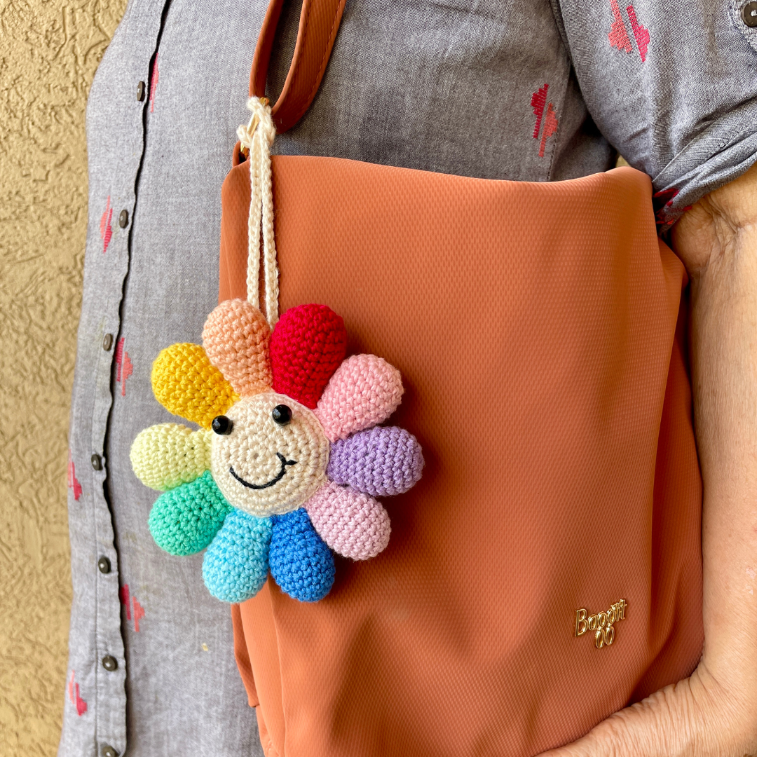 Bag Charm : Daisy Daydream