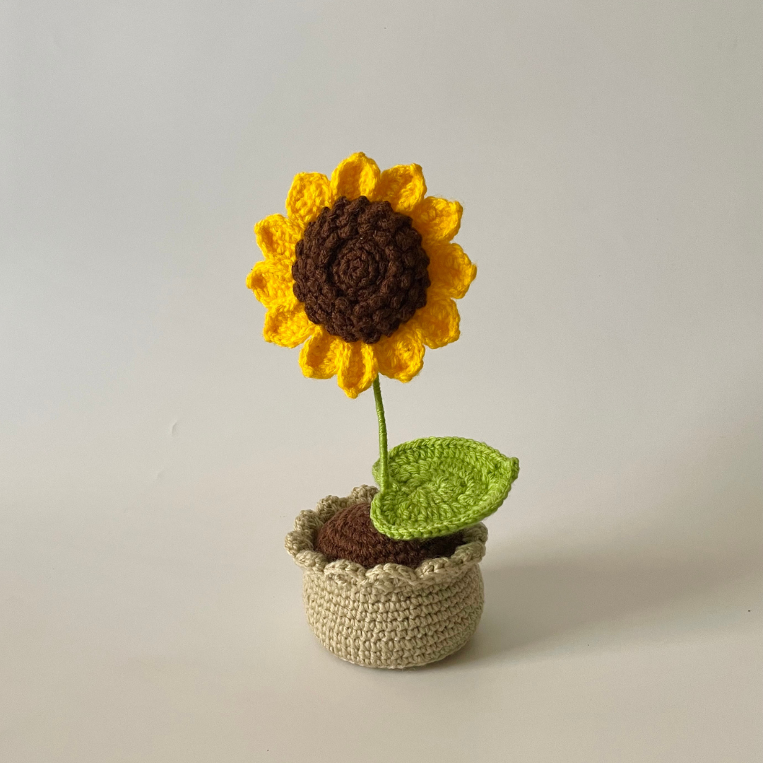Flower: Sunflower Pot