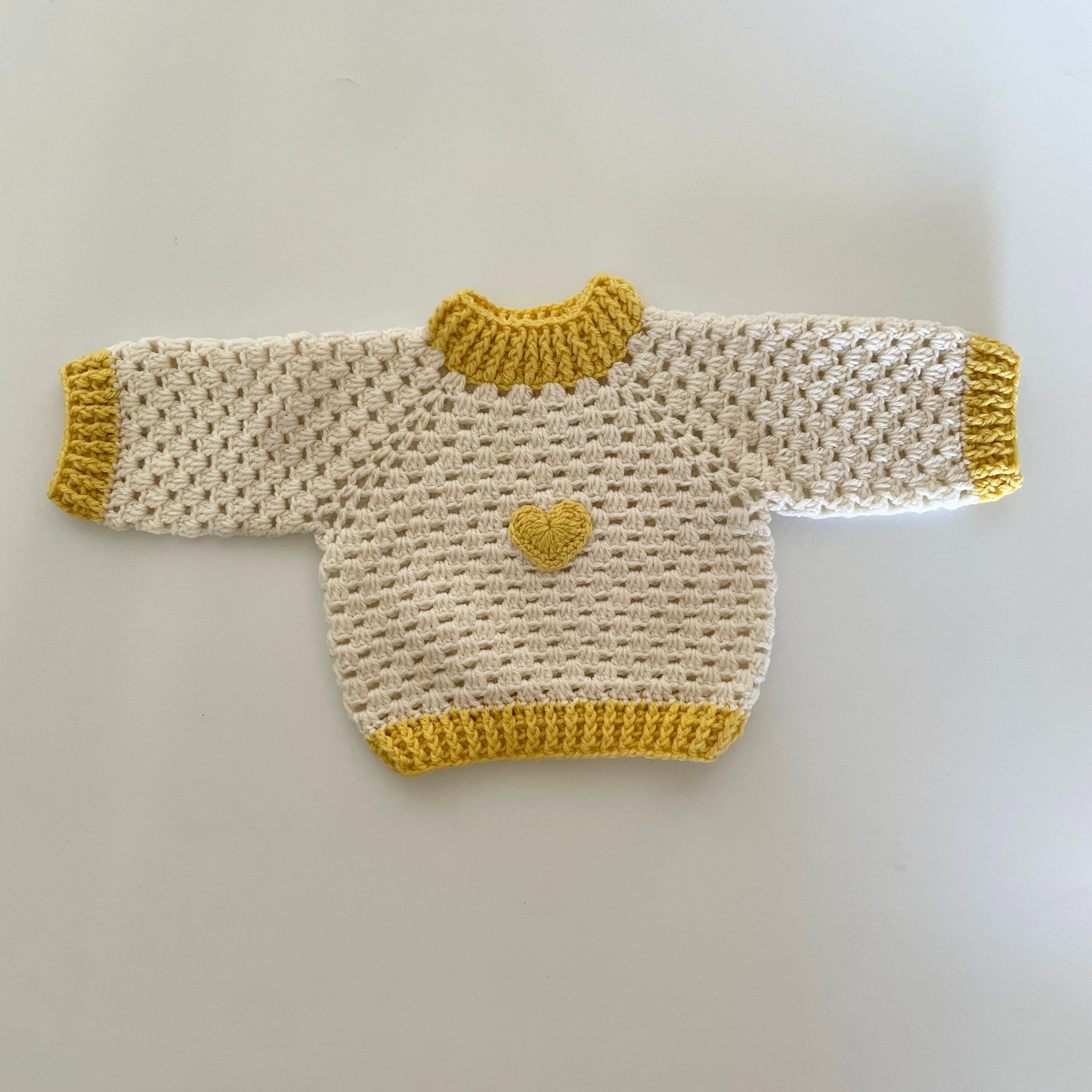 Baby Set: Little Heart (Pure wool)