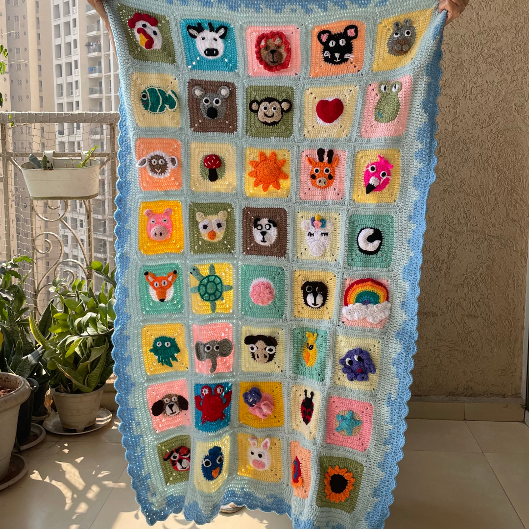 Blanket: Jungle Safari (New Born)