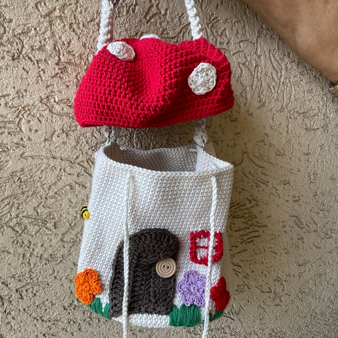 Sling Bag: Mushroom Cottage