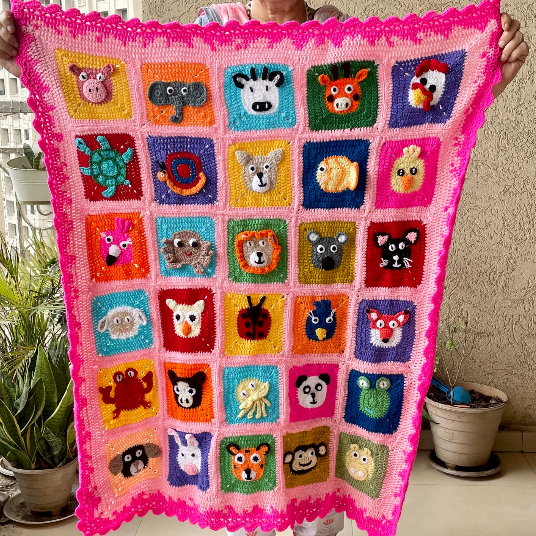 Blanket: Jungle Safari (New Born)