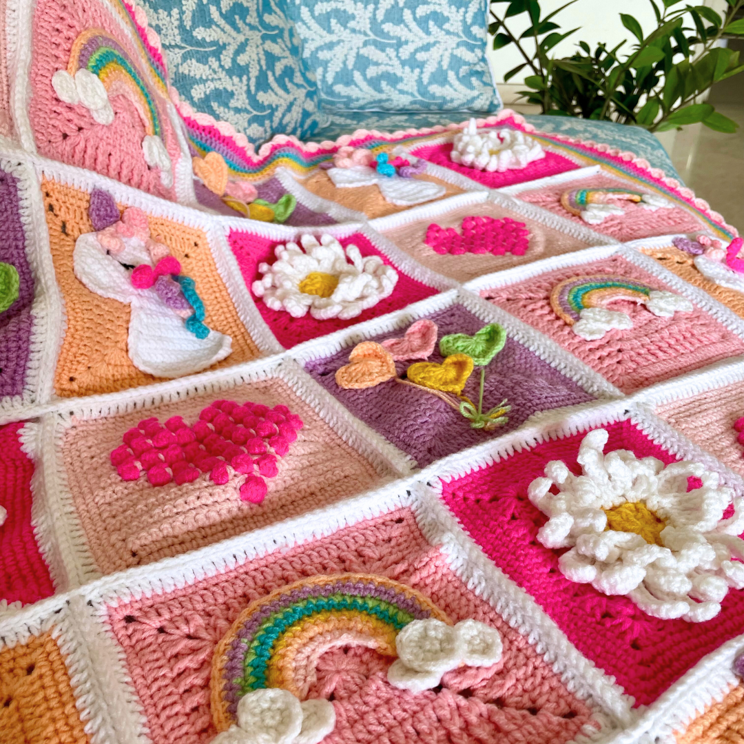 Blanket: Whisper of Unicorns (Made to Order)