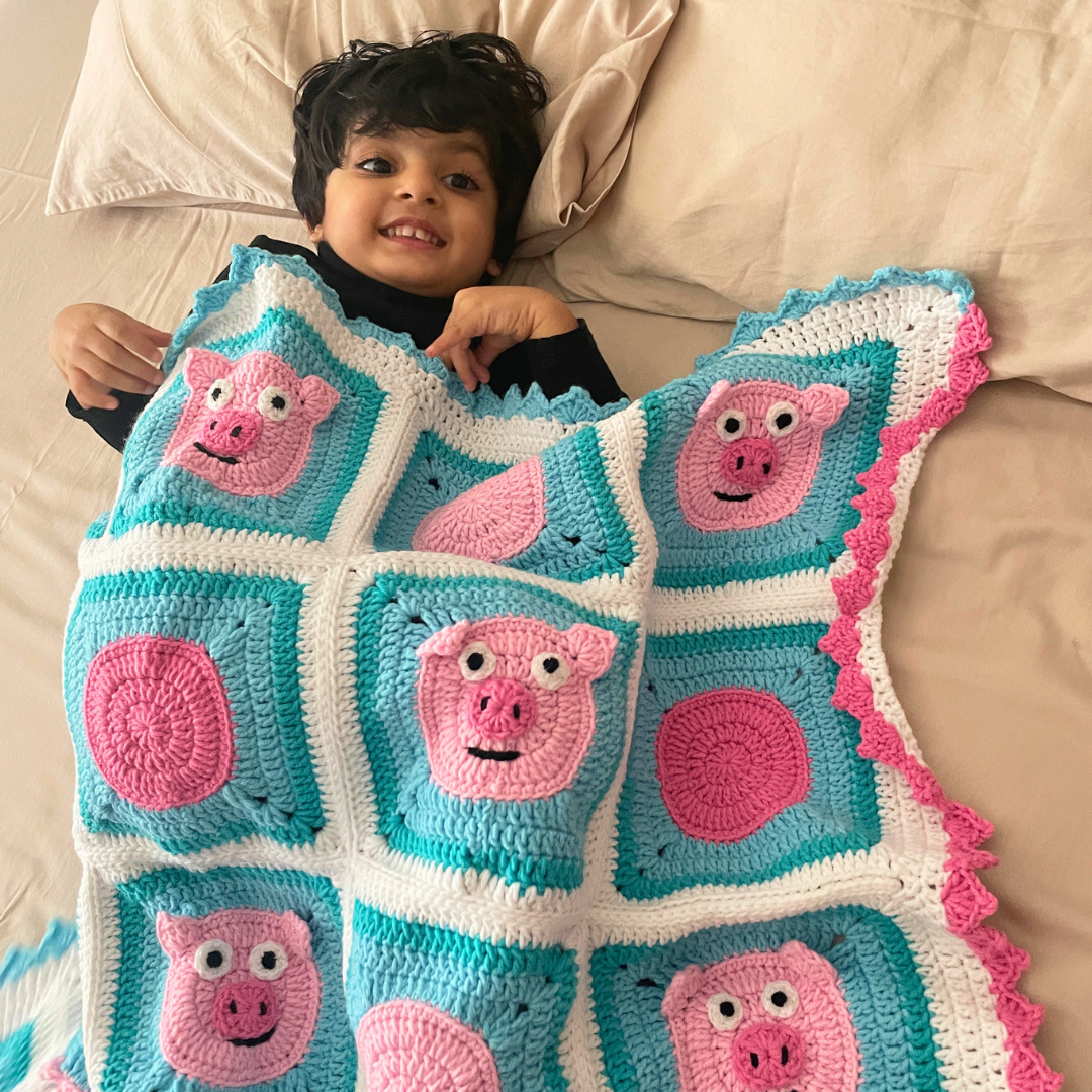 Blanket: Peppa Pig Inspired