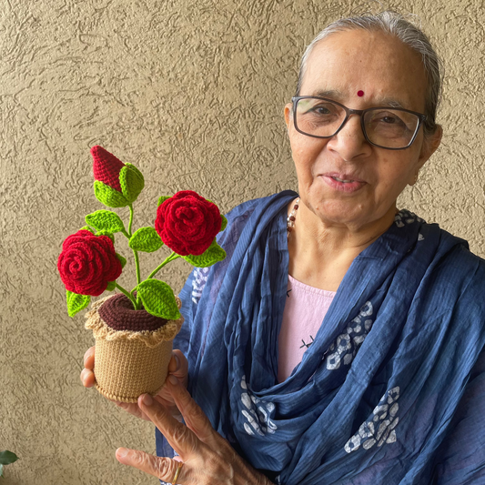 Flower: Potted Rose
