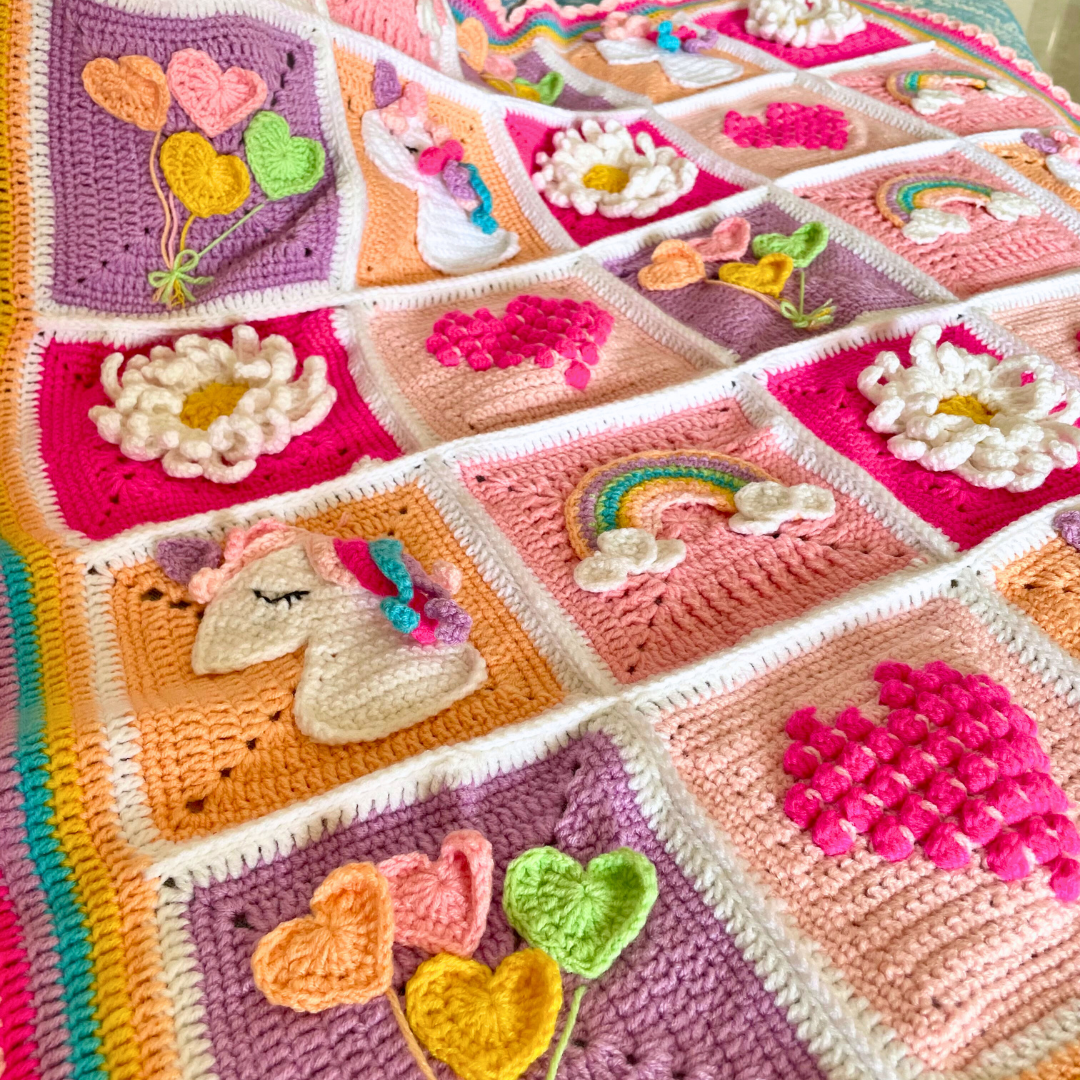 Blanket: Whisper of Unicorns (Made to Order)