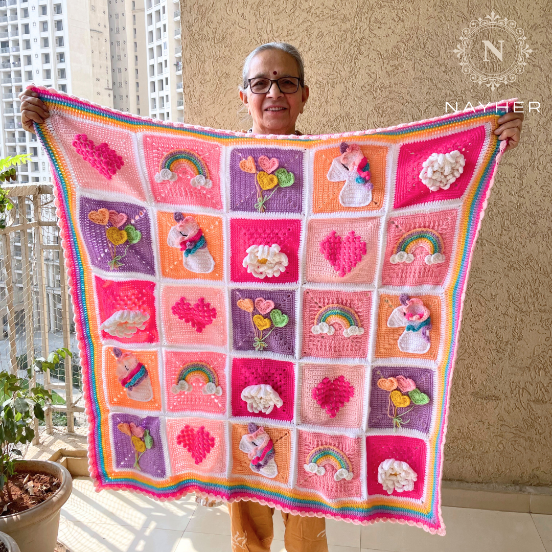 Blanket: Whisper of Unicorns (Made to Order)