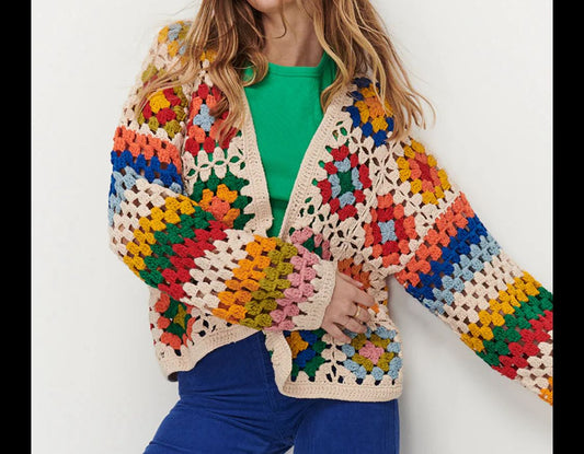 Clothing : Multicolour Shrug